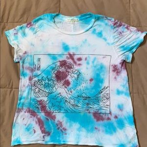 Future State Japanese Print Tie-Dye T-shirt XS